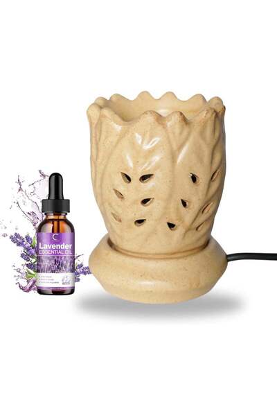 Maanys موقد سيراميك للزيوت العطرية ومدفأة شموع