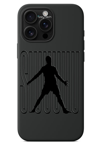 izzytech iPhone 11 Pro Max Compatible Black Phone Case – Cristiano Ronaldo Si...