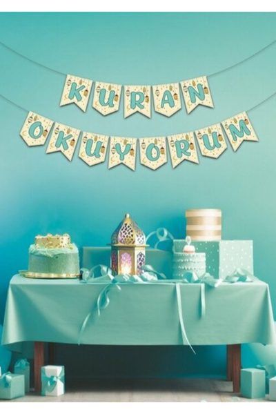 ATABY Banner în zig-zag: Citesc Coranul