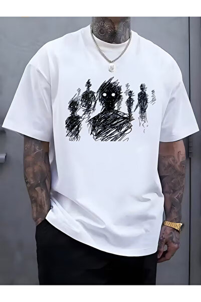 CLASSY.MODA Sila Trend Premium White Cotton T-Shirt