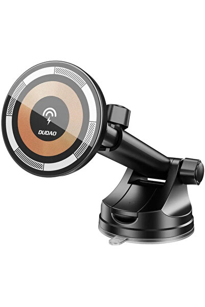 DUDAO F12MAX+ cockpit magnetic holder with MagSafe inductive charger - black