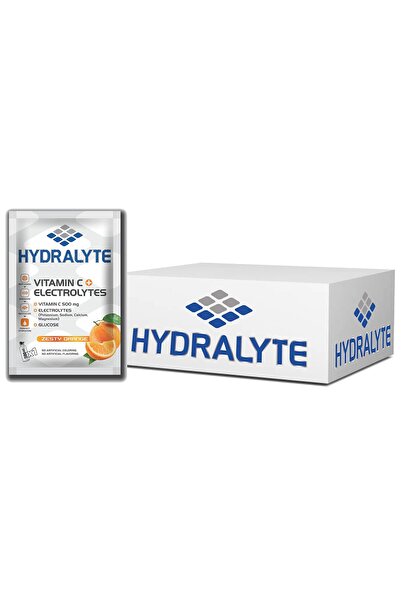 HYDRALYTE Vitamin C + Electrolyte Hydration Sports Drink Powder Mix | 1 Sache...