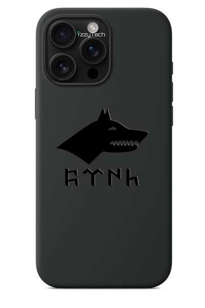 izzytech iPhone 11 Pro Max Compatible Black Phone Case – Bozkurt Turkish Glos...