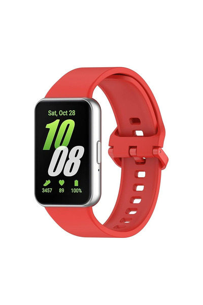 lunirawear لونيرا سامسونج جالاكسي فيت 3 كلاسيك كوردون - أحمر 543215