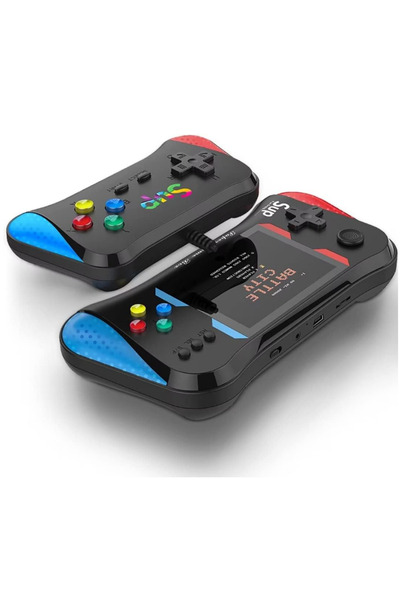 OEM 2 Player Retro Handheld Console with 500 Games, 2 Player Joystick, TV AV ...