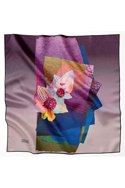 Aker Sport Tivil Eşarp IST 7126797-991 Lacivert Çiçek Desen