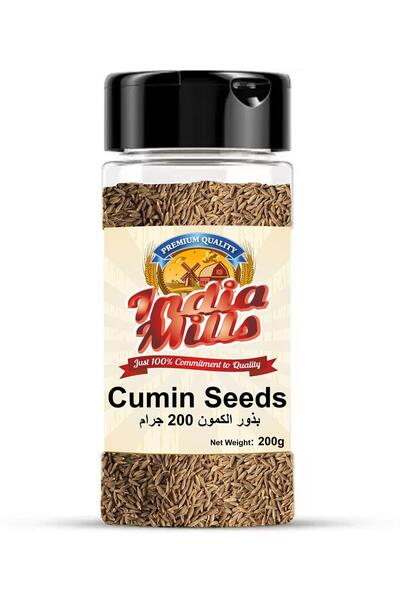 India Mills Jar Cumin Seeds, 200 gm