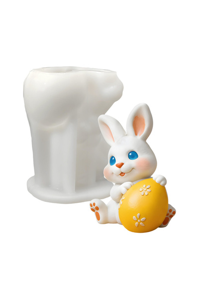 MILMATT Matră de silicon, Milmatt, Iepuraș cu Ou de Paște