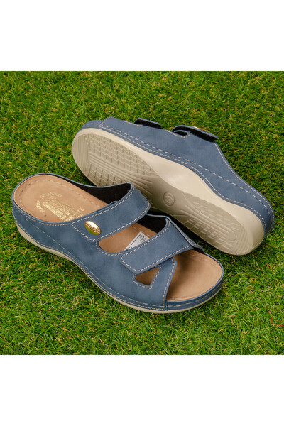 Tellus Women's Sandals, 25-13, Denim