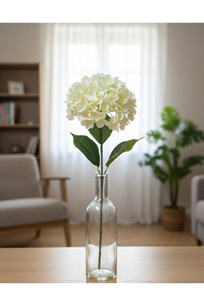 YASİMA Yapay 75 cm Ekru Islak Ortanca Ev Dekorasyon Önerisi