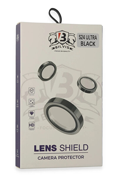 OZBAY TICARET عدسة كاميرا OZB سامسونج جالاكسي S24 ألترا بيلفيس تيتان - أسود 9...