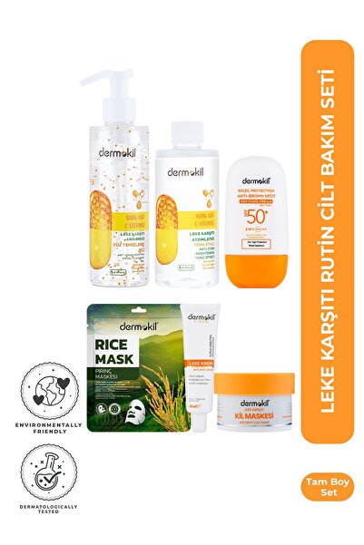 Dermokil Leke Karşıtı Rutin Cilt Bakım Seti