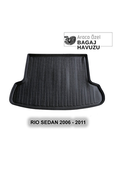 ELORCAR RIO SEDAN 2006 - 2011 3D BAGAJ HAVUZU
