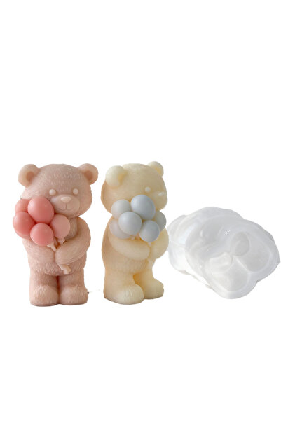 MILMATT Matră de silicon, Milmatt, Ursuleț de pluș cu baloane