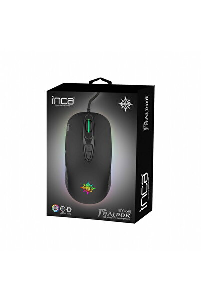 cian technology INCA Gaming IMG-348,3200dpi, 7 Keys, USB,Black