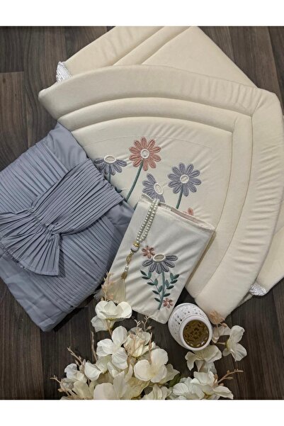 ELEEN EST طقم صلاة نسائي أنيق – خامة فاخرة وتطريز ناعم