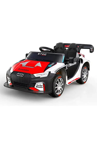 Leno Audi Sports Electric Kids Car, Red - BCR7881