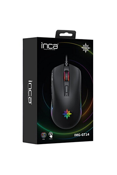 cian technology Mouse de gaming INCA IMG-GT 14-USB, SW, Negru