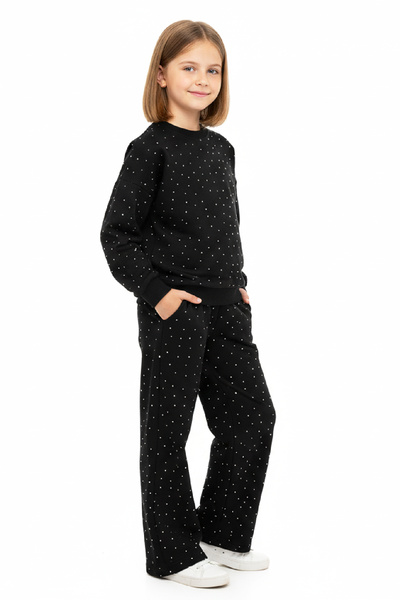 MODANINO Set de 2 piese decorate cu pietre pentru fete, 4-12 ani 12514