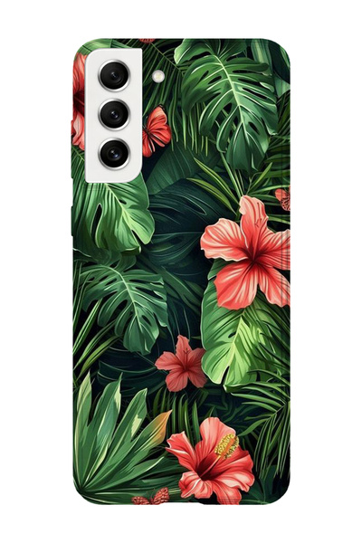 lelia حافظة هاتف شفافة مطبوعة متوافقة مع هاتف سامسونج جالاكسي S21 بلس |   مجم...