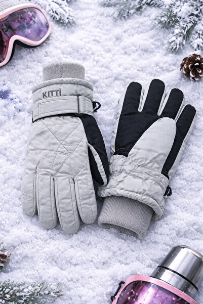 Kitti Çocuk Kar Eldiveni – Su Geçirmez, Sıcak Tutan, Rüzgar Korumalı Kış Eldi...