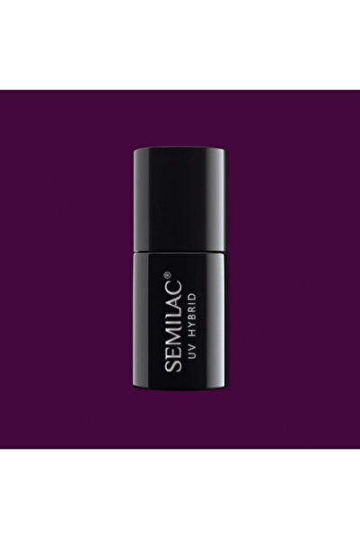 Semilac Semi-Permanent Nail Polish 015 Plum 7 ml