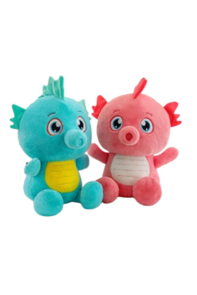 Other Kids Plush Sea Creature Toy – Seahorse Design – Blue & Pink – Soft Fabr...
