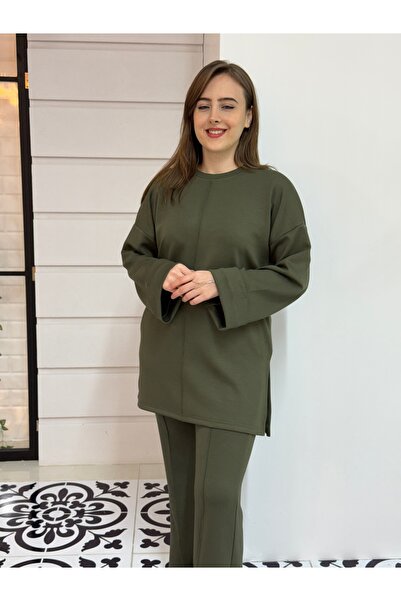 Butik Alerva Double Sleeve Set Modal Fabric