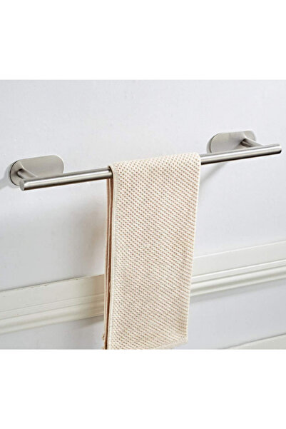 DUREVO Banyo Havlu Askısı Paslanmaz Çelik- Yapışkanlı Sistem/ Tüm alanlara uy...
