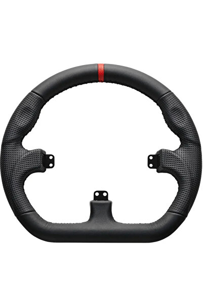 OEM Asetek SimSports GT Rim - Closed D, Leather - black