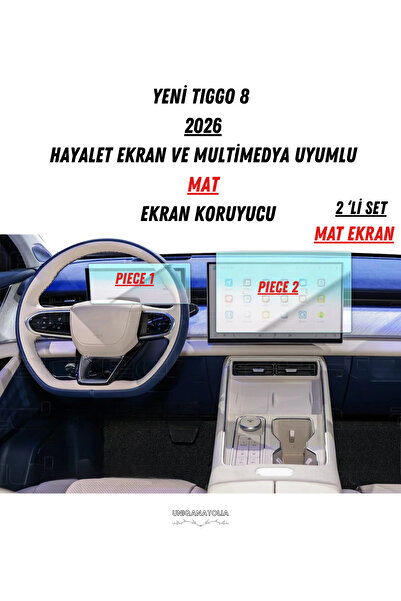 UniqAnatolia New Tıggo8 2026 Ghost Instrument Panel and Multimedia Compatible...