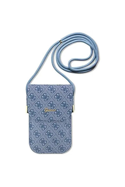 Guess GUOWBP4SNSB handbag - blue 4G Metal Script Logo