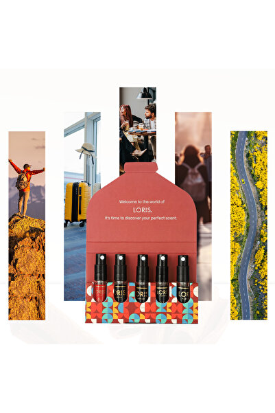 Loris Frequence + Kreasyon Unisex Koku Keşif Seti 5x2 ML