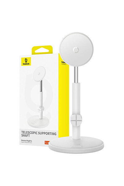 Baseus Magnetic Desktop Phone Stand MagPro White