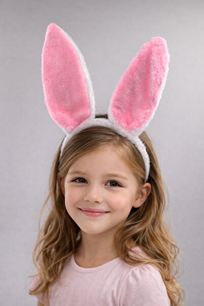PARTİPORT LED Işıklı Peluş Tavşan Kulak Taç
