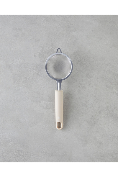 English Home Maisy Paslanmaz Çelik Mini Süzgeç 26 cm Krem