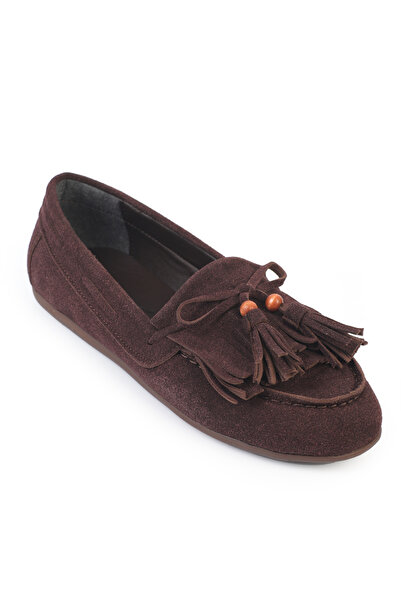 Capone Outfitters Veronique Suede Look Soft Women's Loafer Shoes with Tassels...