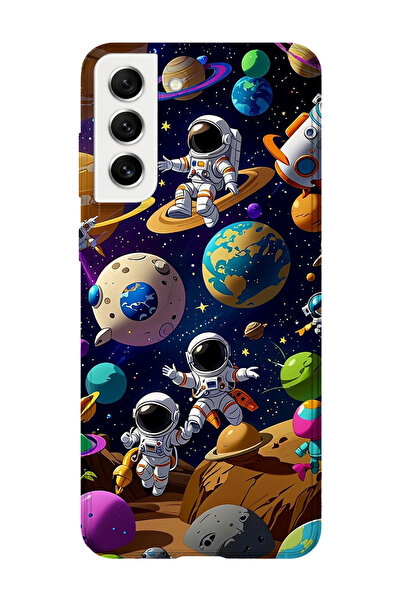 lelia حافظة هاتف شفافة مطبوعة متوافقة مع هاتف سامسونج جالاكسي S22 بلس |   مجم...