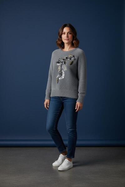 BERNE yumuşak dokulu kazak