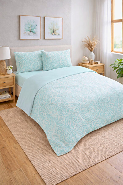 Formeya Двоспальний комплект постільної білизни з еластичним простирадлом та ...