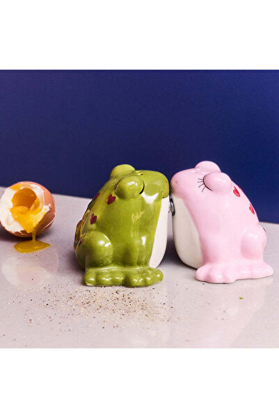 Flying Tiger Copenhagen Kalpli Kurbağa Şeklinde Tuzluk Biberlik