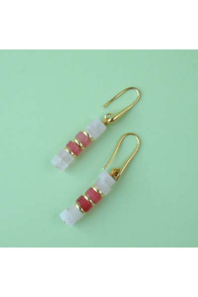 B Design jewelry Rhodolite Stone Asymmetric Ring