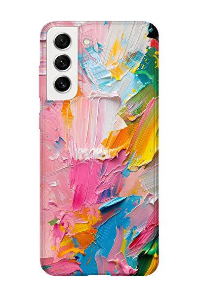 lelia حافظة هاتف شفافة مطبوعة متوافقة مع هاتف سامسونج جالاكسي S22 بلس |   مجم...