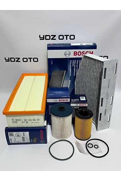 Bosch Vw Golf 6 1.6 Tdi Filtre Bakım Seti 2009-2012 4 LÜ