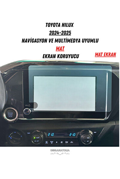 UniqAnatolia Toyota Hilux 2024-2025 Navigation and Multimedia Compatible Matt...