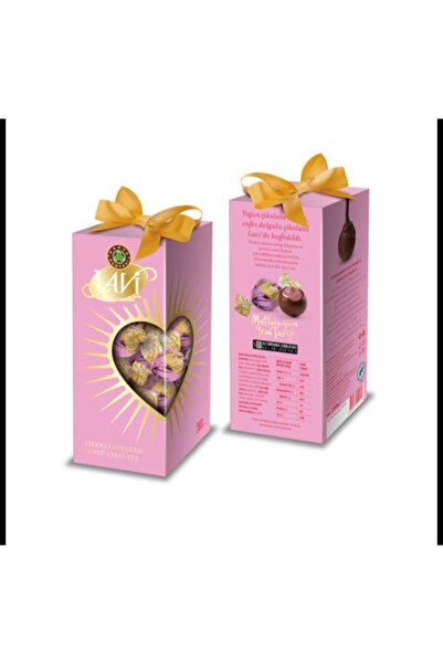 Kahve Dünyası Lavi sevgililer gününe özel çilekli dolgulu sütlü çikolata 250g