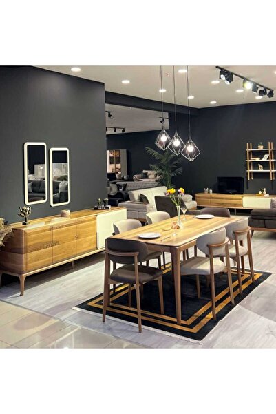Sole Home Ahşap Yemek Odası