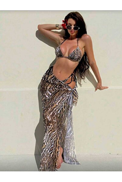 nuriçgiyim Sahara bikini pareo set