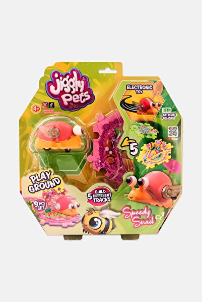 Jiggly Pets Speedy Snail With Playground