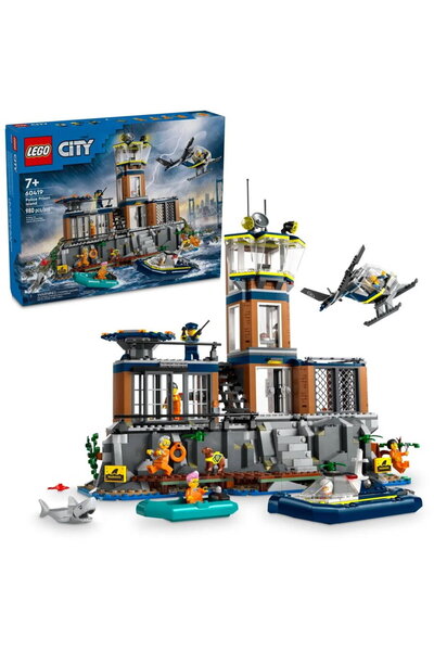 LEGO City - Prison Island, 980 pieces